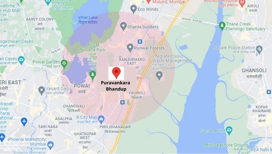 Puravankara Bhandup Location Image